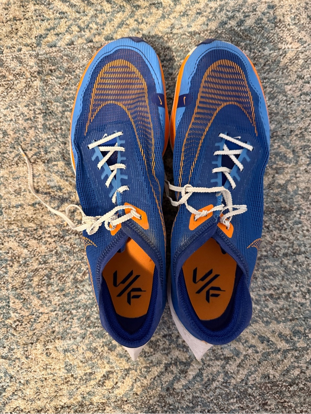 Nike ZoomX Vaporfly NEXT% 2 Running Shoes Blue Orange Men’s